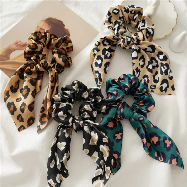 Chouchous Foulard Léopard