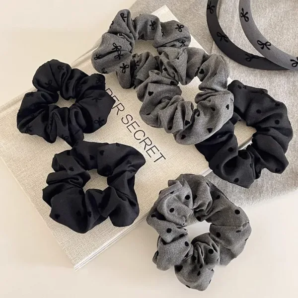 Chouchou Gris Noir