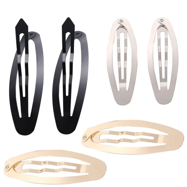 20pcs Barrettes Ovales