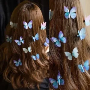 5pcs Petit Papillon Coloré