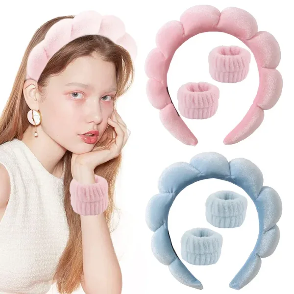 Serre-tête Éponge Pour Maquillage