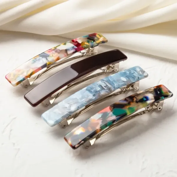 Barrettes Rectangulaires