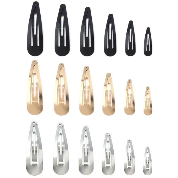 50pcs Barrettes Triangles