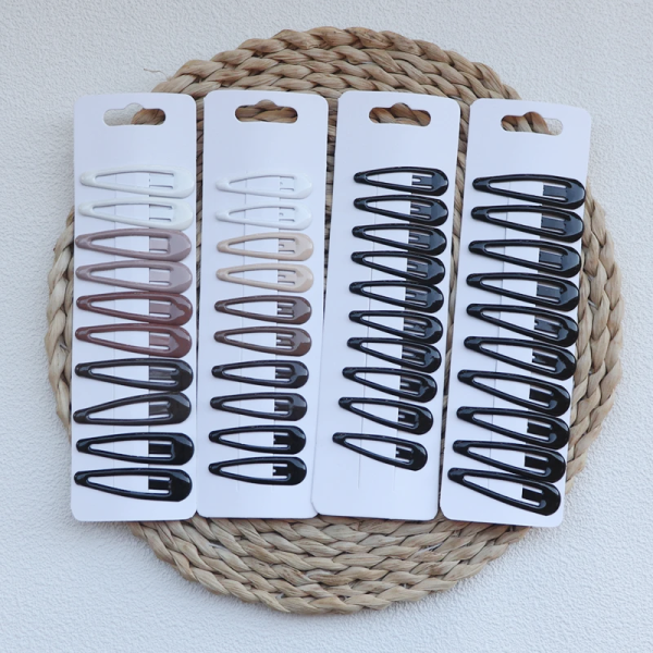 ensemble de barrettes pour cheveux teints