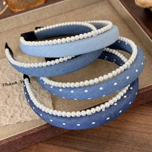 Serre-tête À Perles Vintage