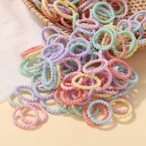 coiffe pour bébé avec élastiques fluffy